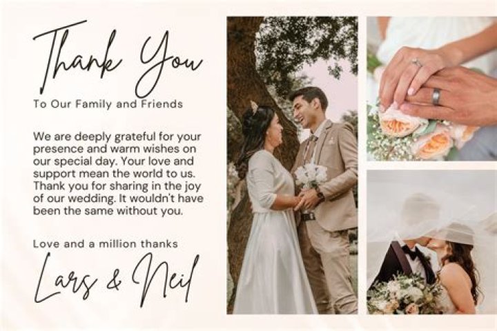 A Guide To Thanking Your Wedding Hosts