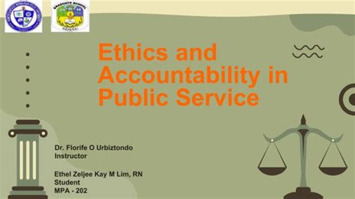 A Journey Of Ethics And Accountability
