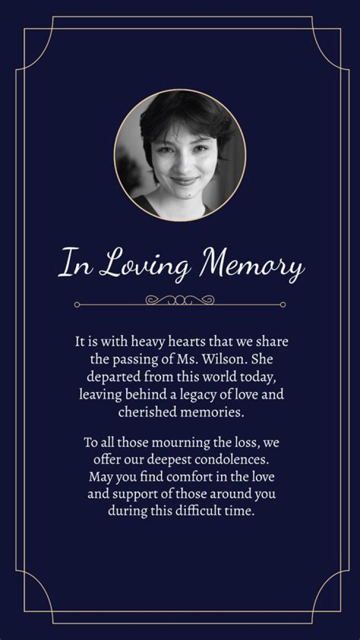 An Obituary That Explores Her Enduring Impact