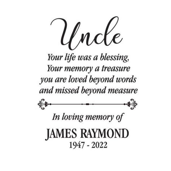 Discover The Power Of Tribute: Honoring Your Beloved Uncle