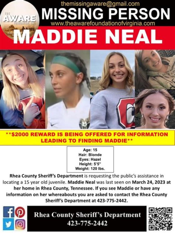 Maddie Neal Missing