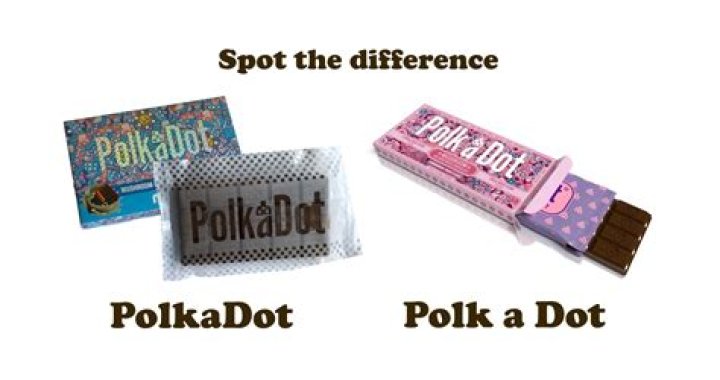Real Vs. Fake Polka Dot Mushroom Bars