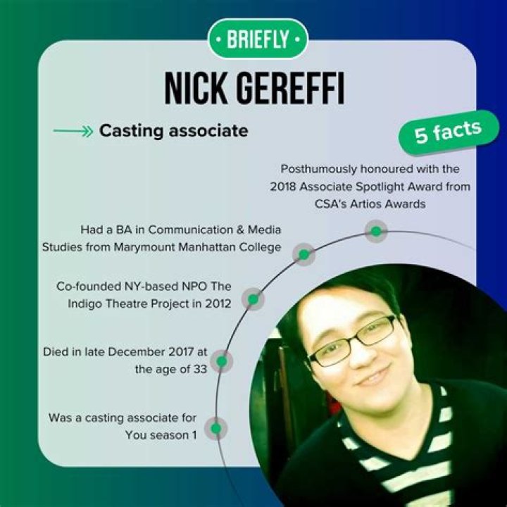 Uncovering The Cause: Nick Gereffi's Untimely Demise