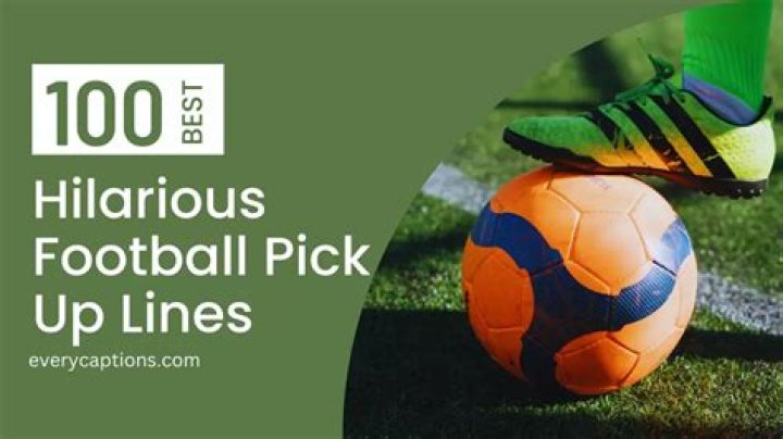 Unleash The Winning Play: Irresistible Football Pickup Lines