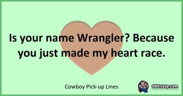 Unveiling The Art Of Romantic Cowboy Pickup Lines: Secrets & Strategies